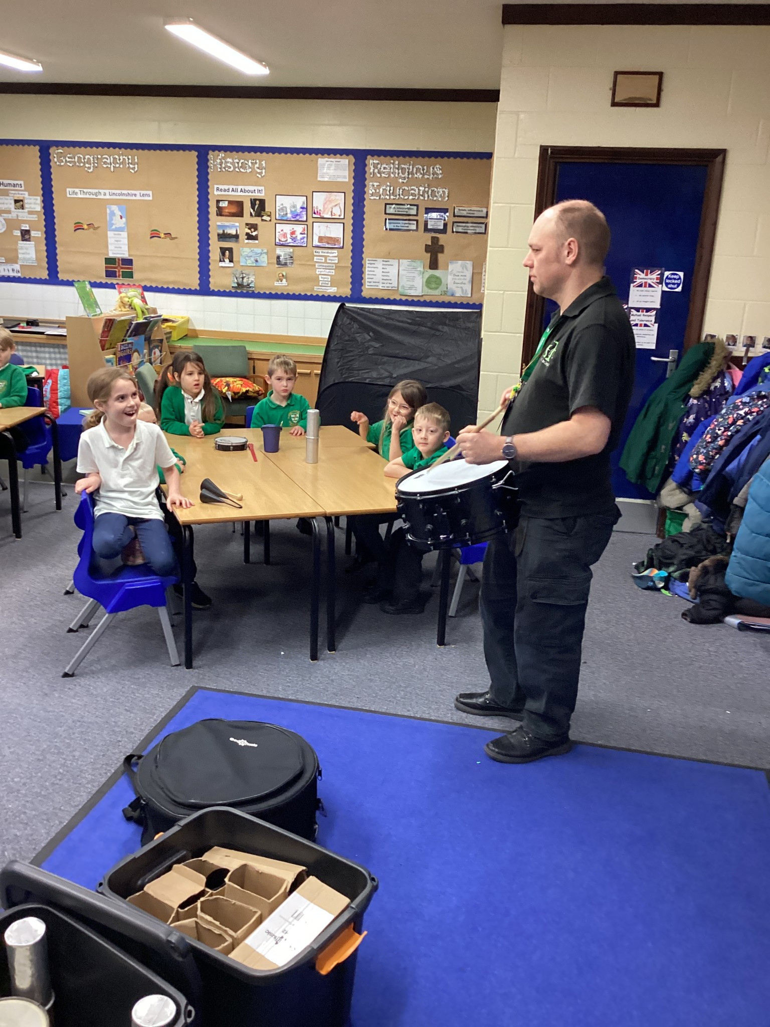 learning how to follow a beat