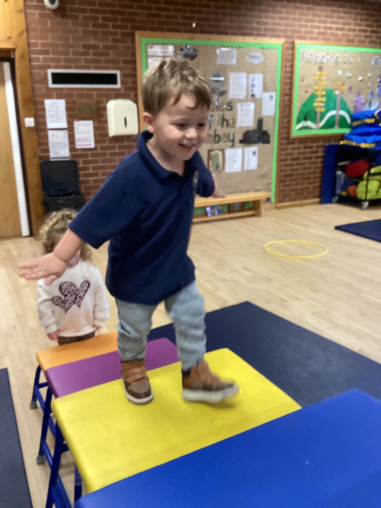 We love climbing in big moves