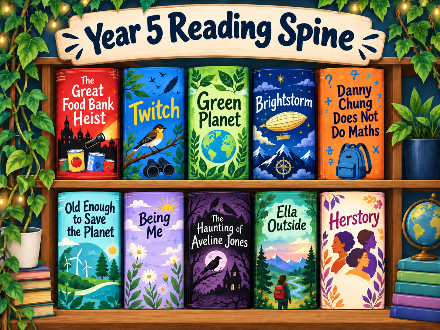 Reading spine