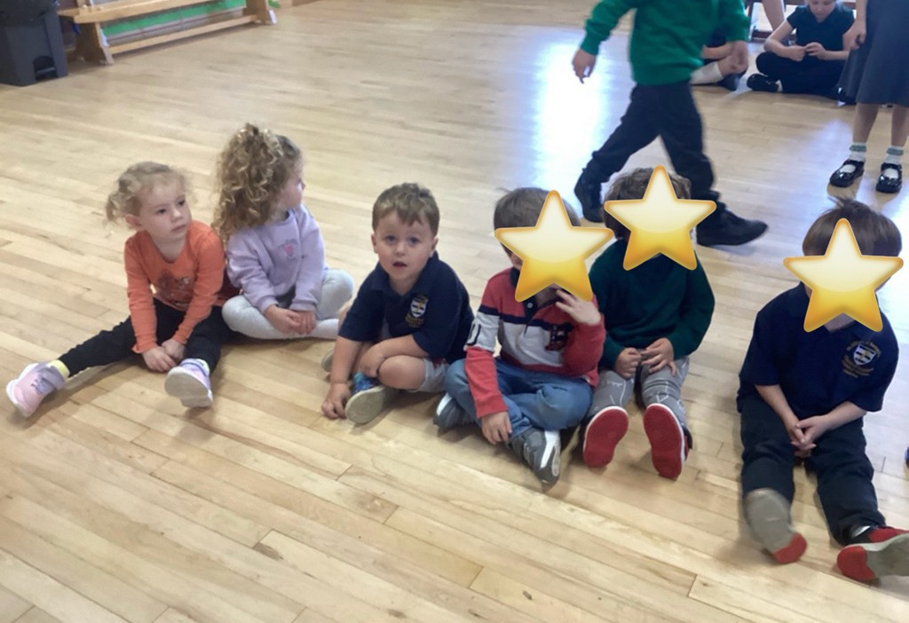 We joined the rest of the school in our first spirituality assembly 