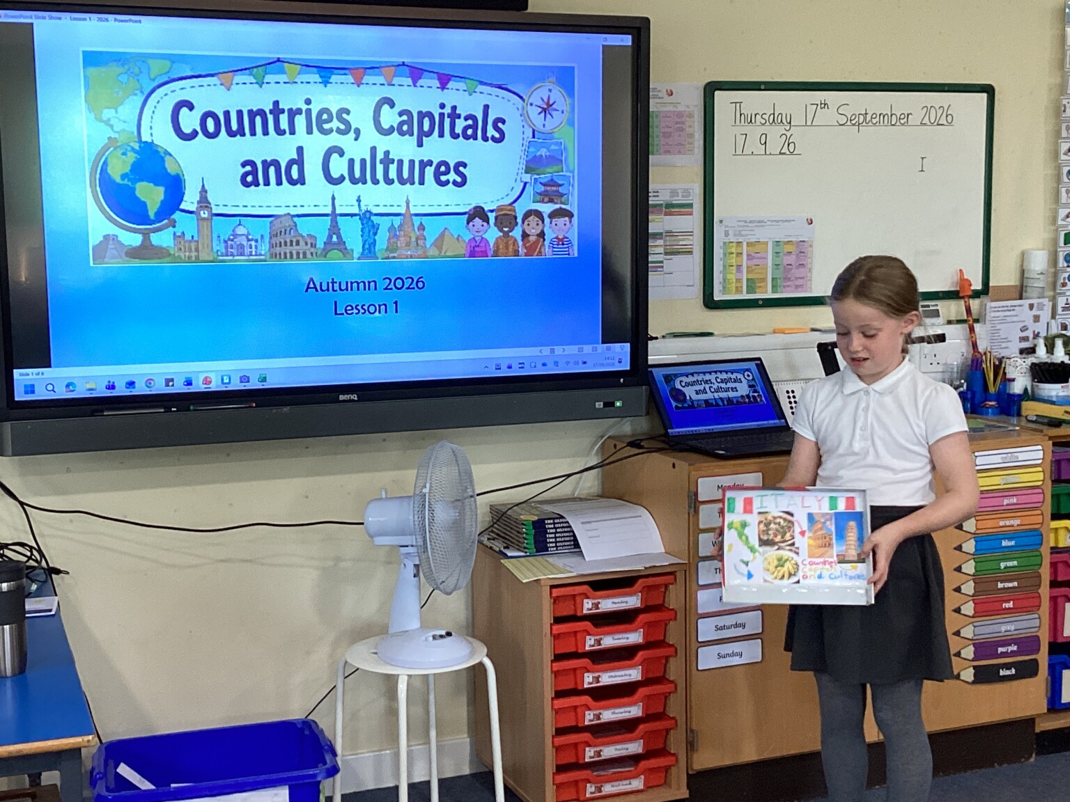 Our holiday homework!