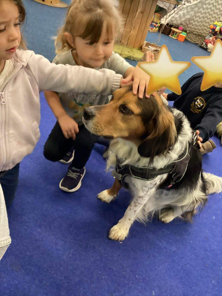 We had a special visit from Arlo 