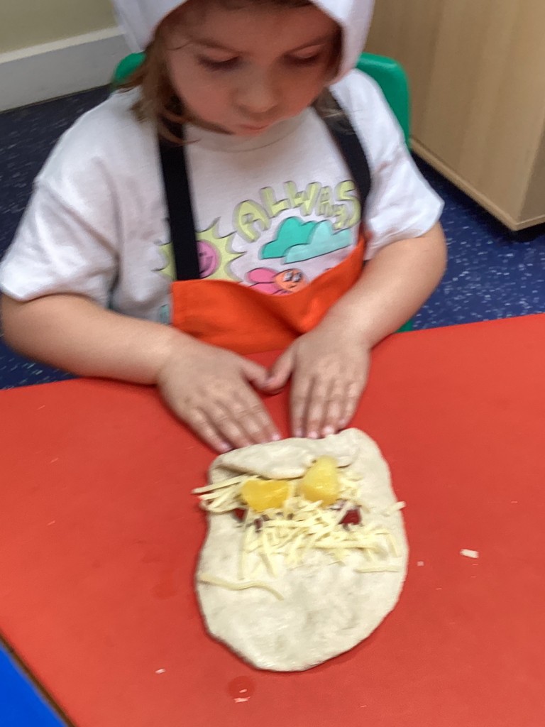 We enjoyed cooking stromboli with Chef Darren