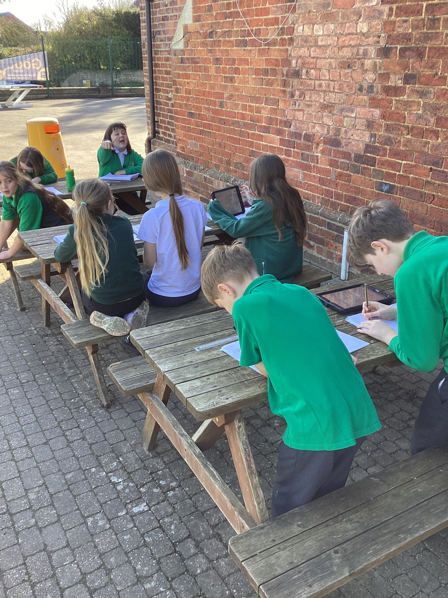 Geography outside.