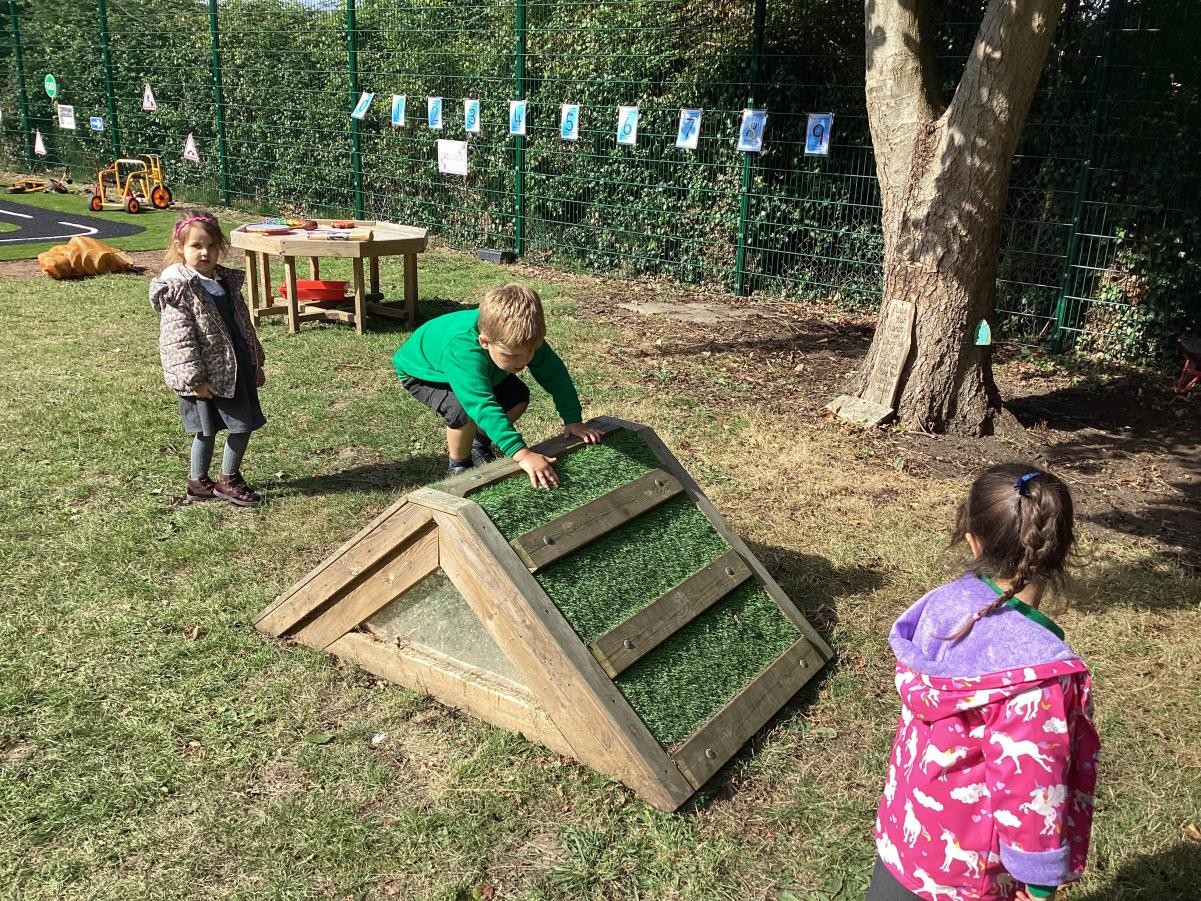 Up and over!