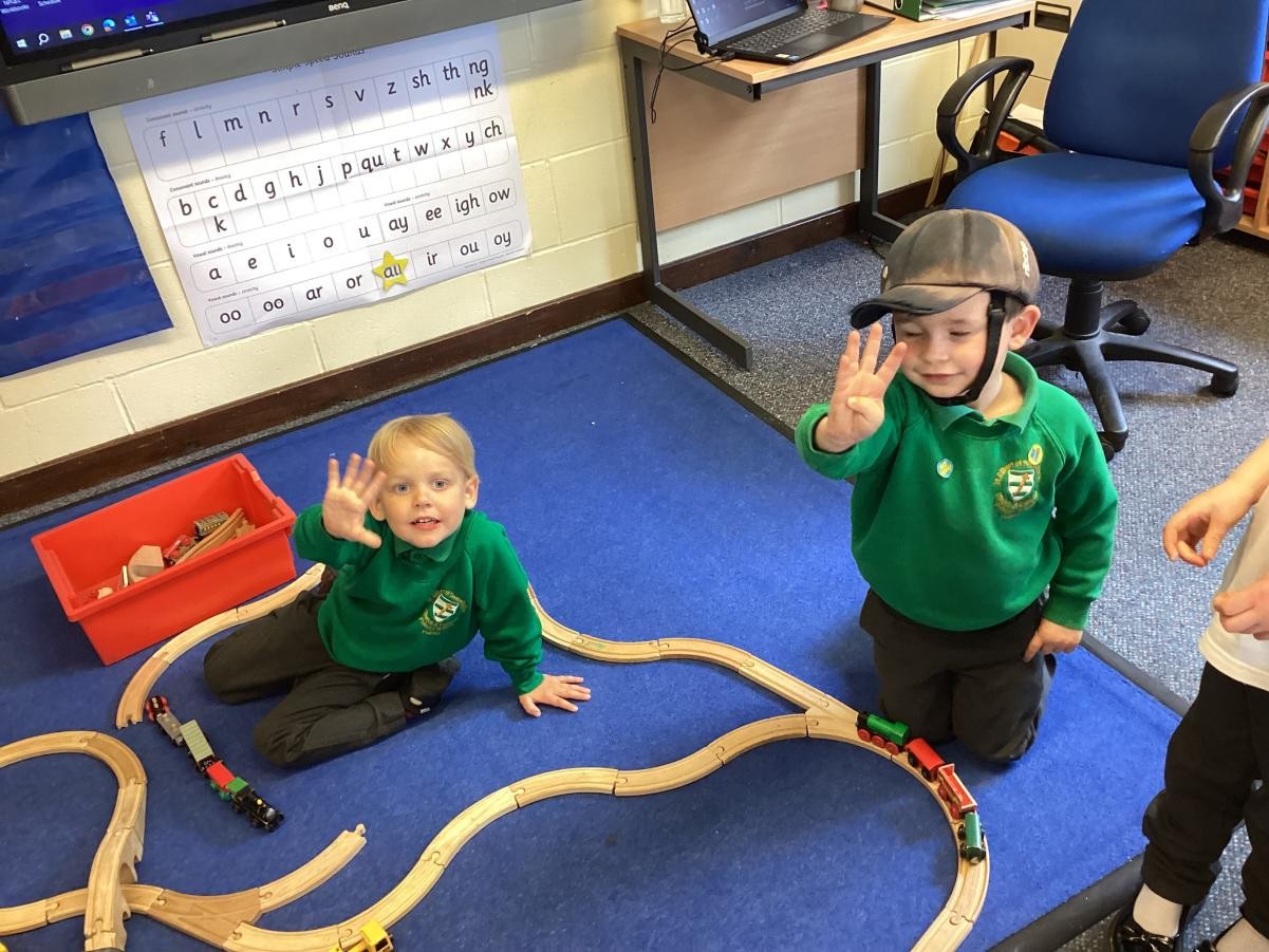 How many trains have you each got?