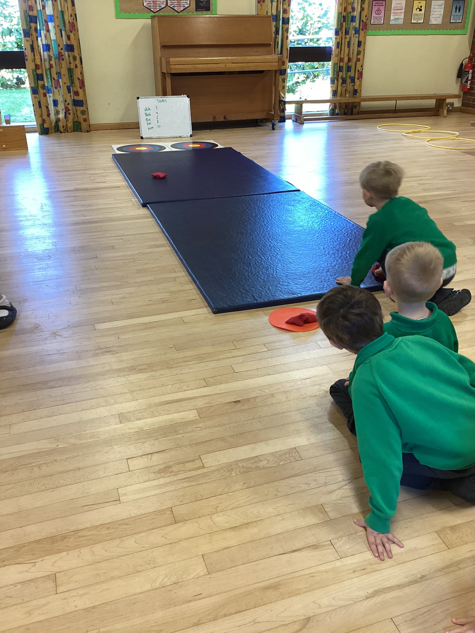 Concentrating hard!