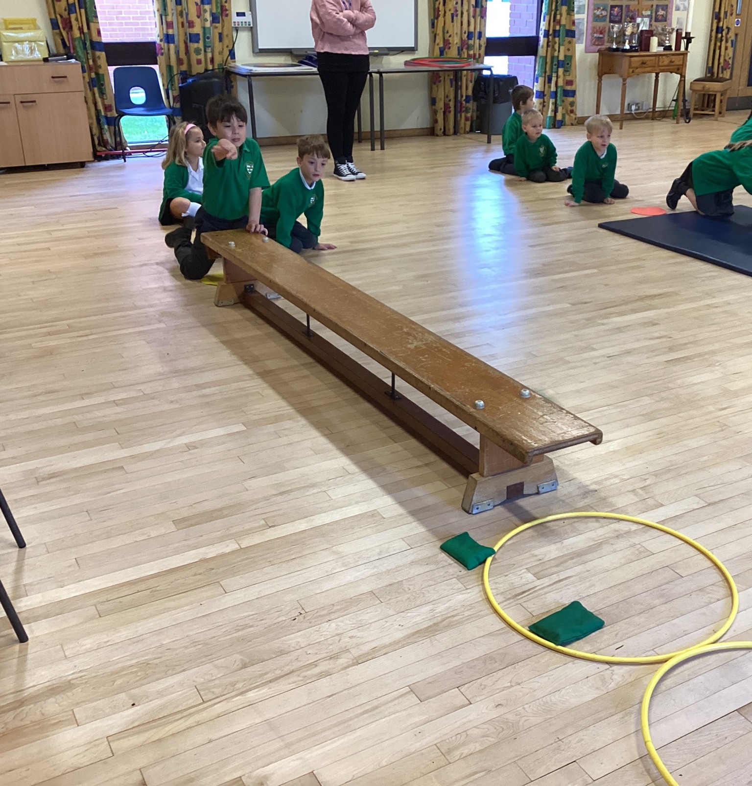 Trying to hit the target! 