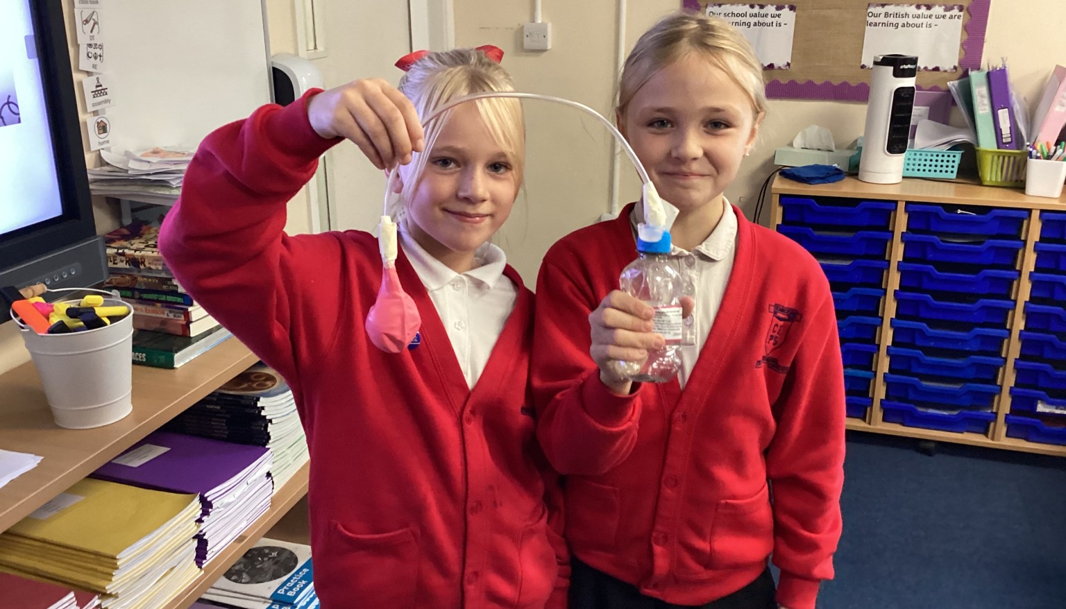 We created prototypes of a pneumatic 