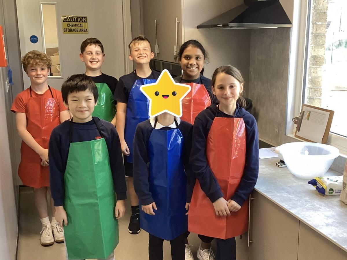 Day 1 of Cooking Club with Ms Floyd!