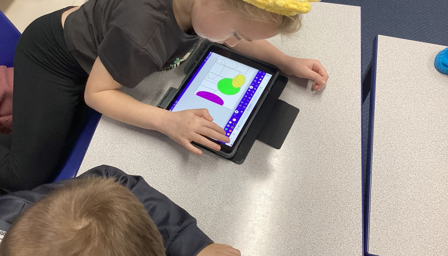 Digital Art - Using the shape and line tools to create art inspired by artists like Kandinsky.