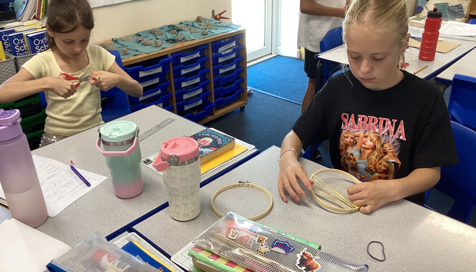 As a part of our World Music Day celebrations, we wrote our own football songs and created musical instruments to use in our performances.