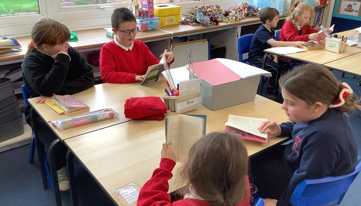 Shared Reading with Kestrels Class
