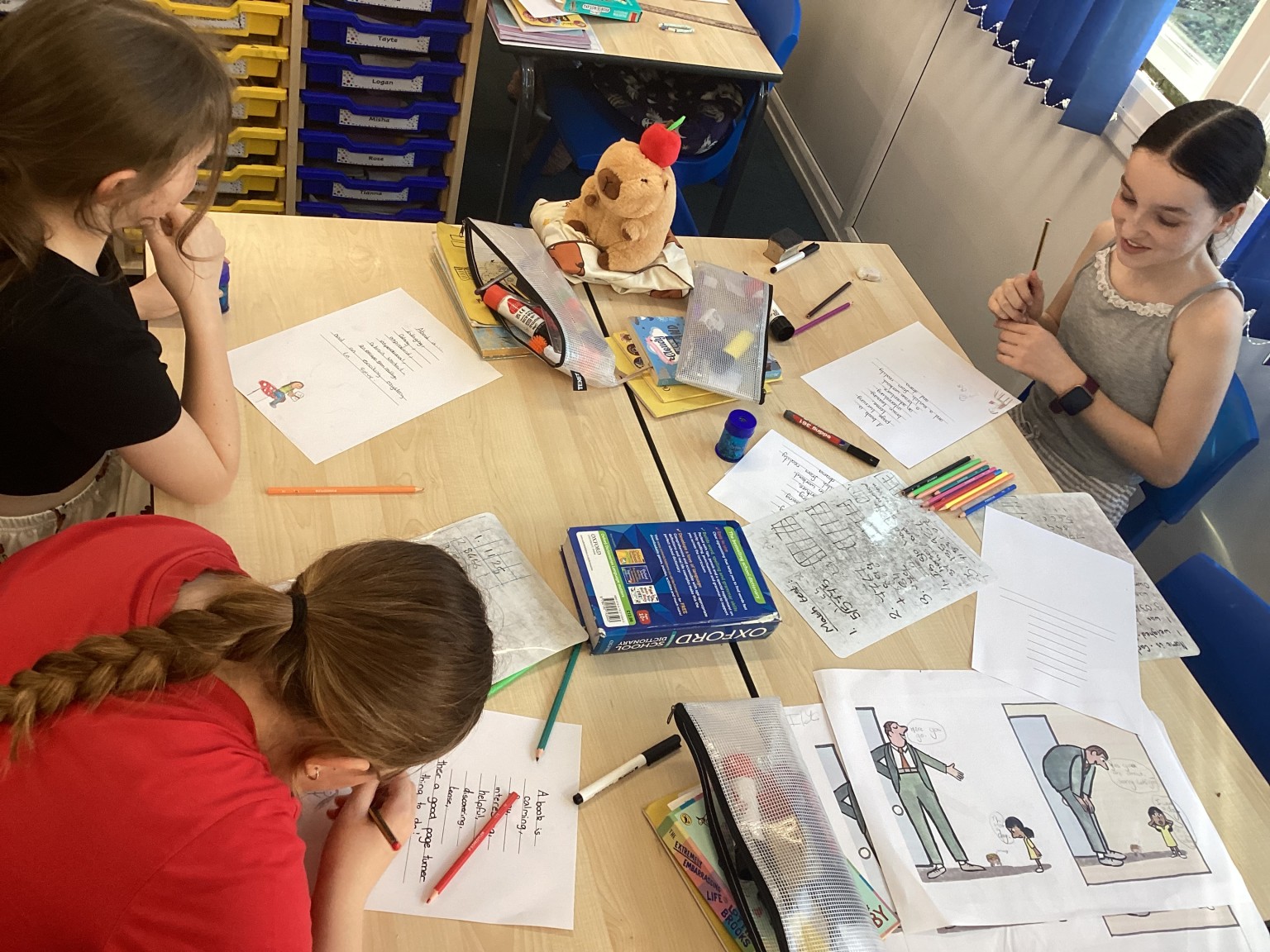 World Book Day - We created our own version of pages from the book "I Want a Dog"