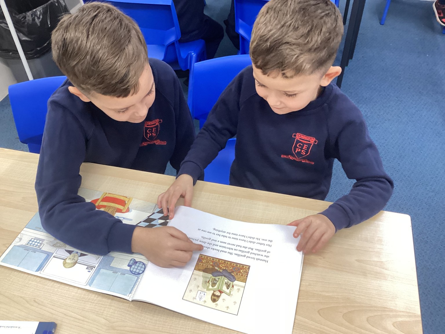 Shared Reading with Rabbits