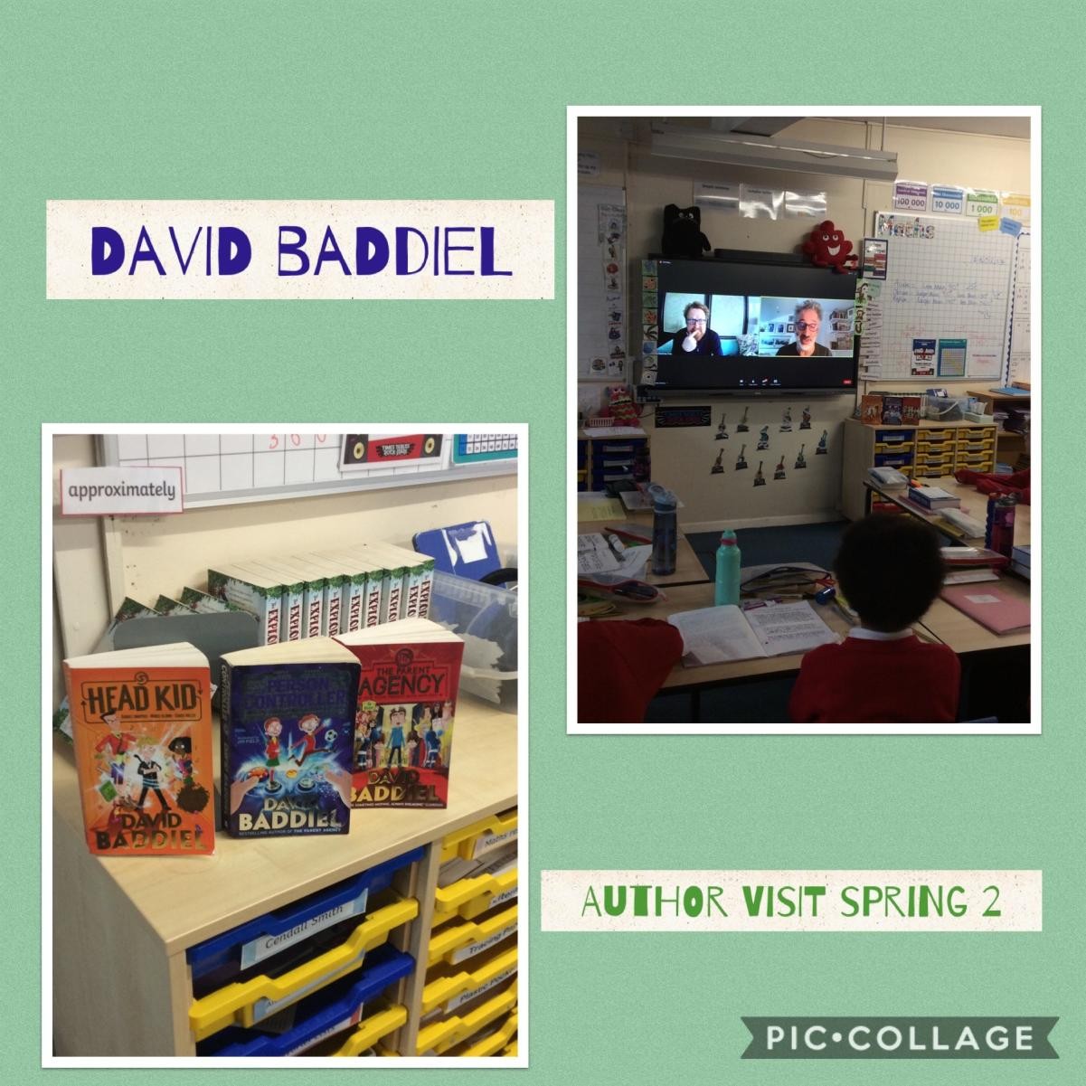 Year 5 and 6 enjoyed hearing from the amazing David Baddiel! We loved our author visit from him 