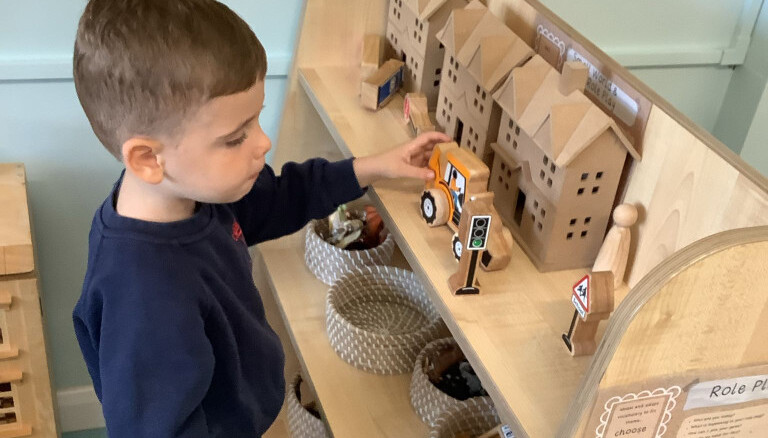 We explored small world play 