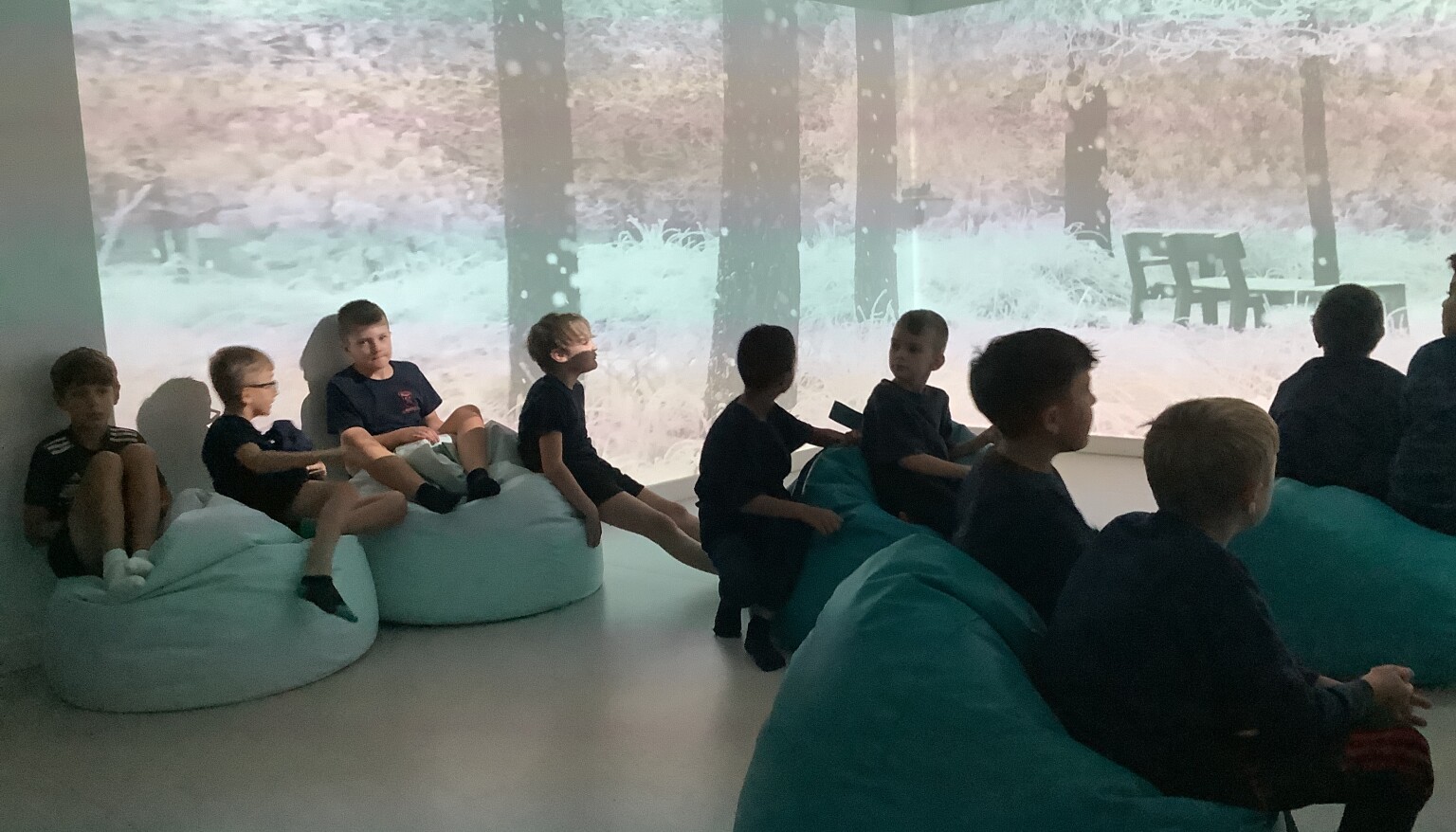 We used the immersive suite to build our voacbularly in preparation for writing a setting description.