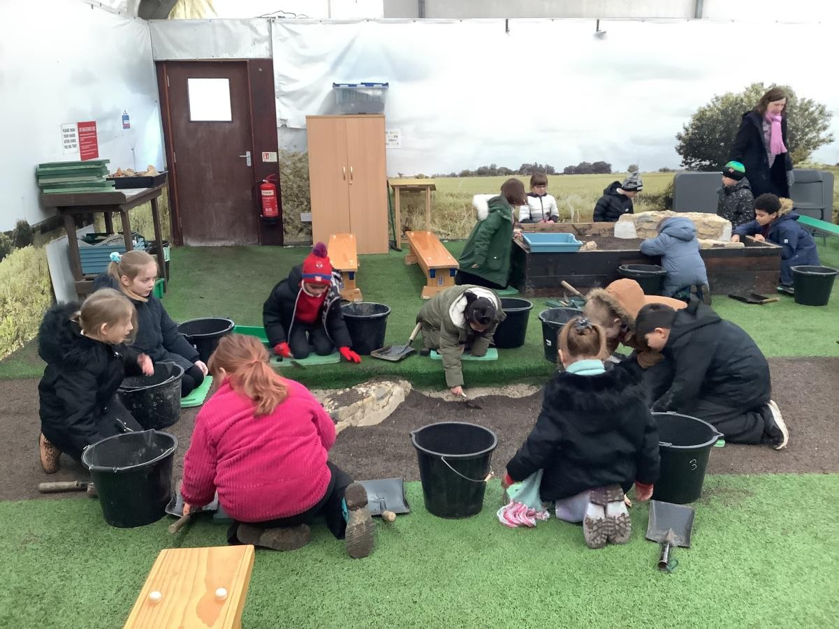 We loved visiting Flag Fen and learning about the Stone Age to Iron Age!