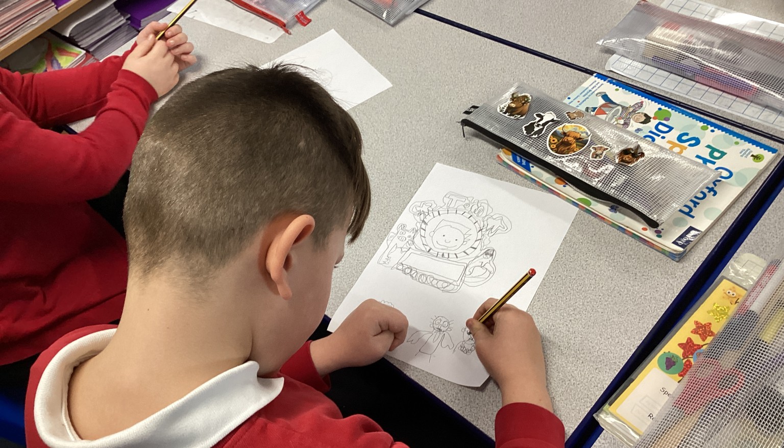 Virtual author session with Liz Pichon including a draw along for the anniversary of the book.