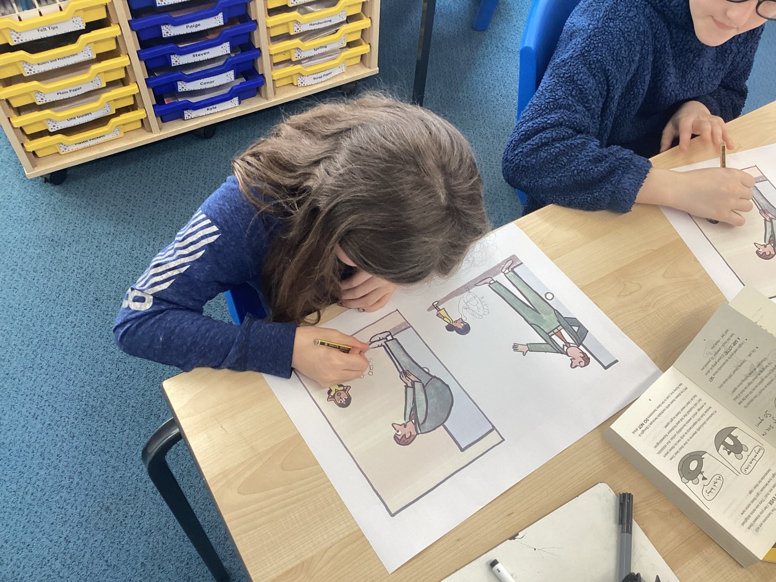 World Book Day - We created our own version of pages from the book "I Want a Dog"