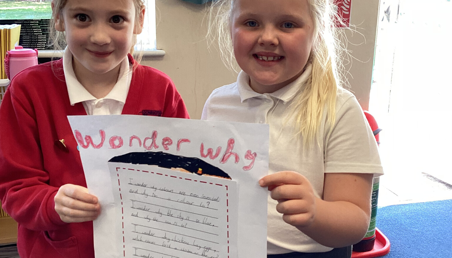 We wrote poems about 'Wonder' for World poetry day 