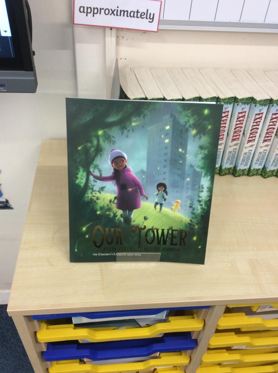 World book day 2024 - our whole school focus is Our Tower 