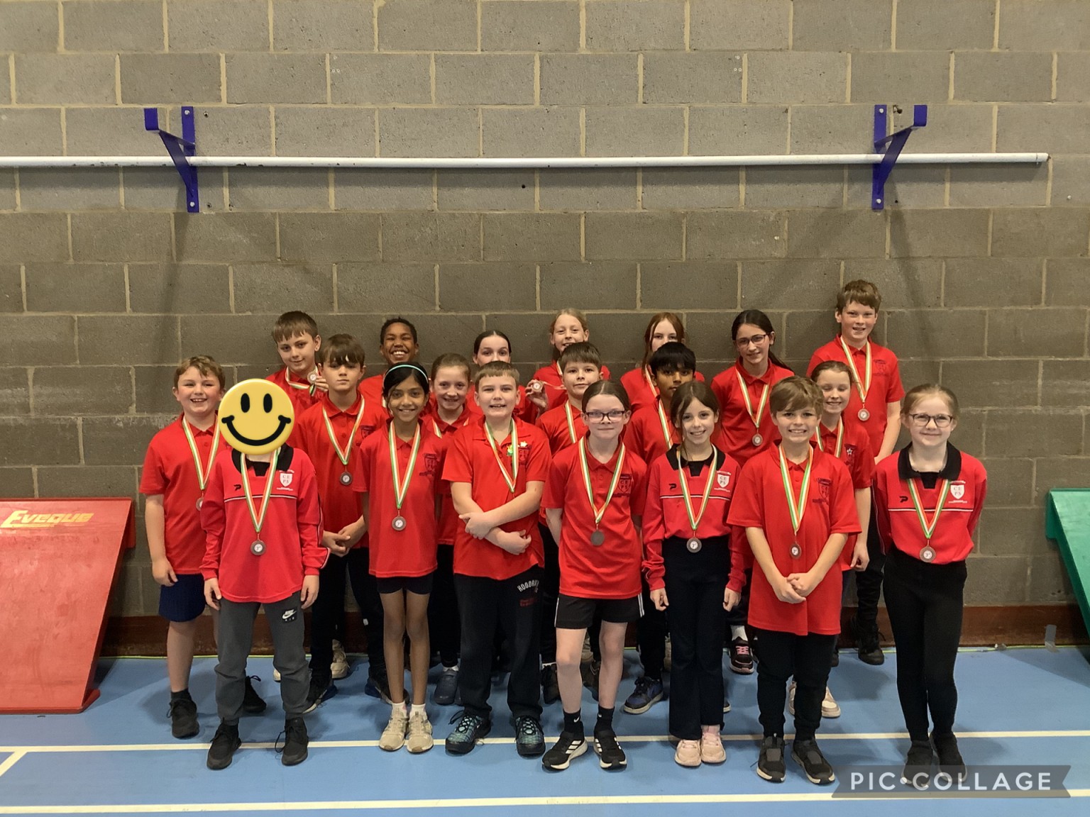 We went to Boston College and competed against lots of other schools.