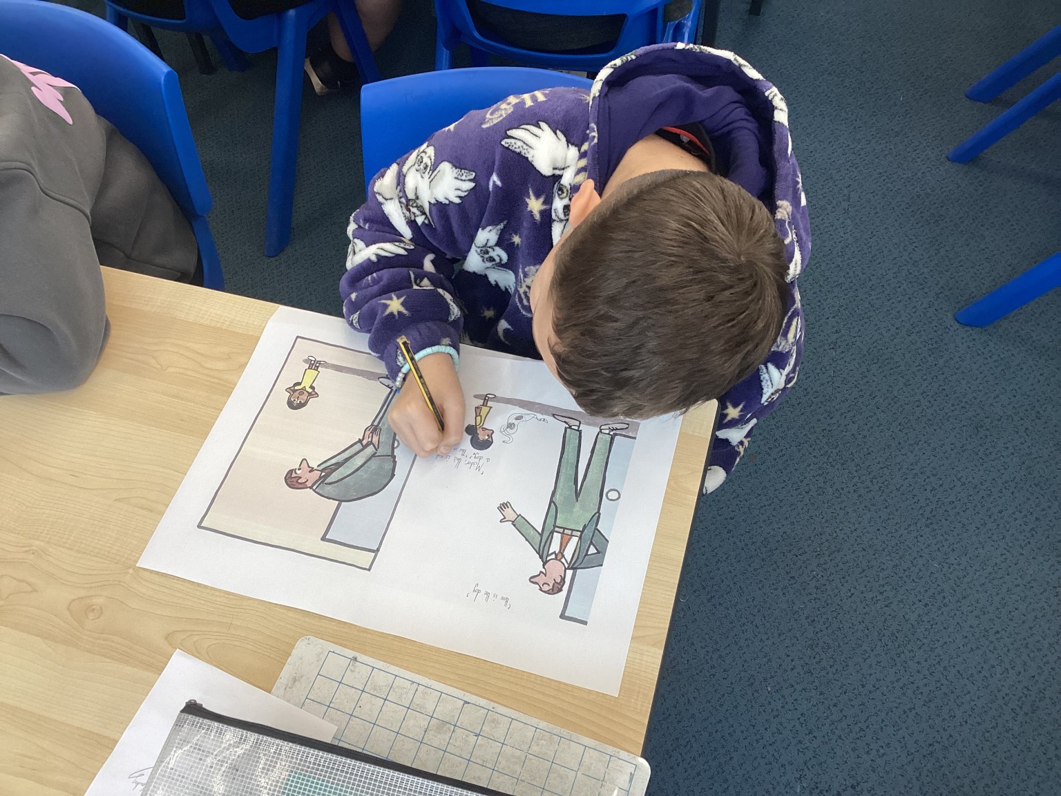 World Book Day - We created our own version of pages from the book "I Want a Dog"