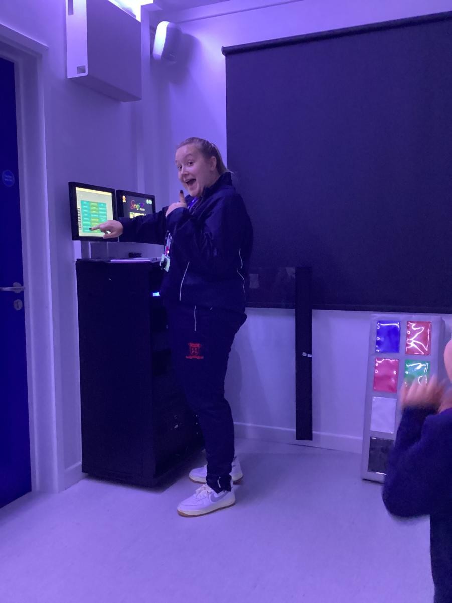 Welcome to our first day of Story Club in the Immersive Suite with Miss Gilhespy and Mrs Ogden!