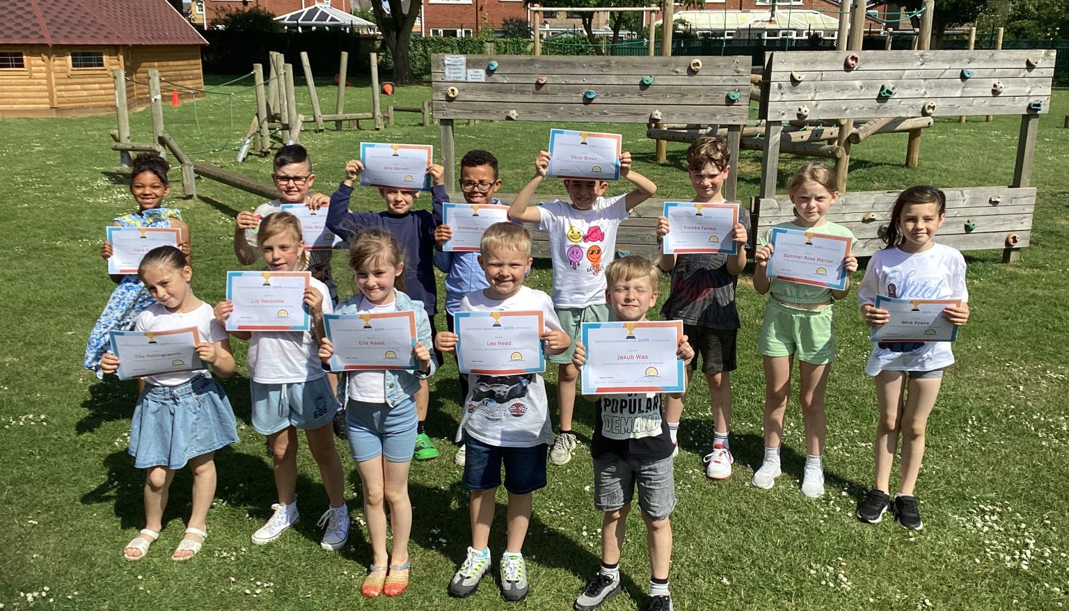 100% Attendance