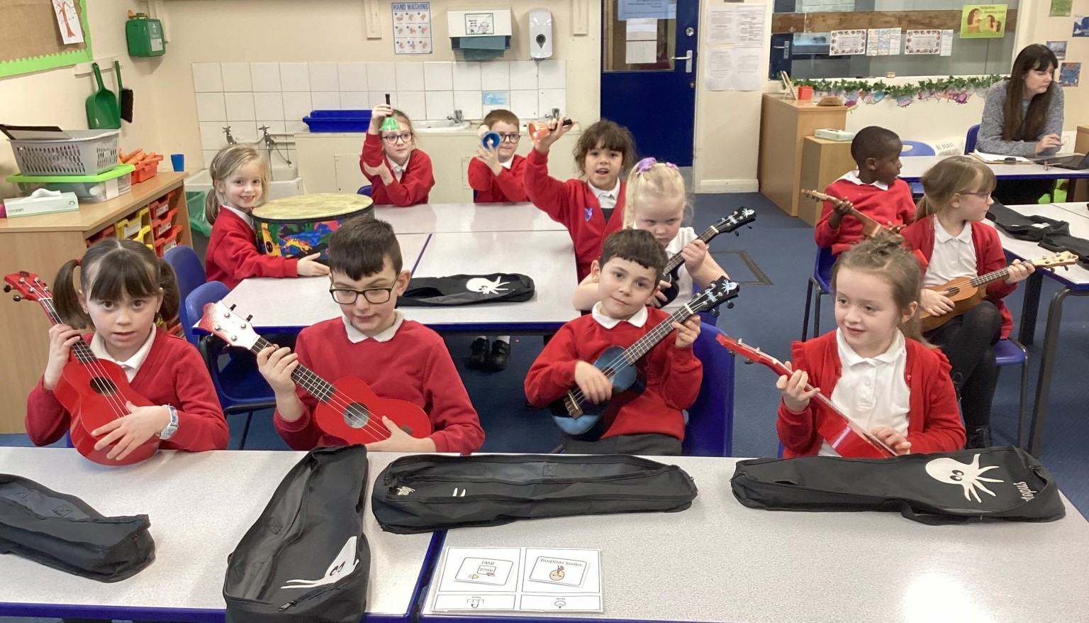 Learning about pitched and unpitched instruments in music