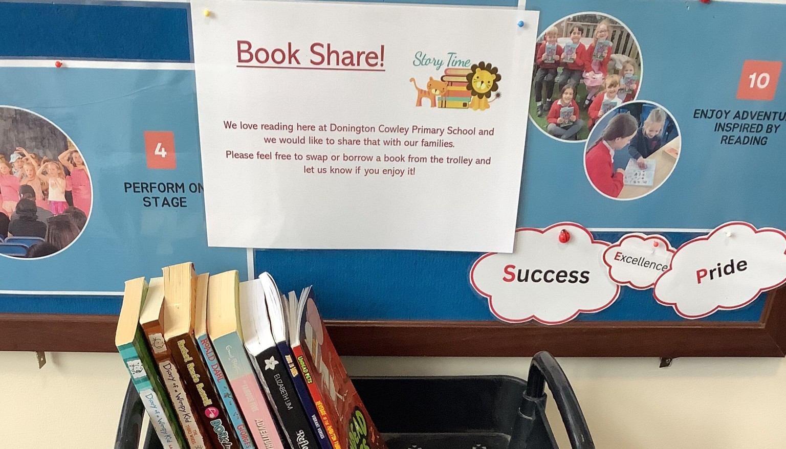 We would love to share some books with our parents, carers and siblings at home. Come and swap/borrow a book from our entrance area and share with us if you enjoyed it!