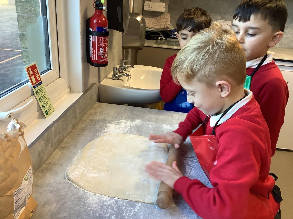 As part of our Expedition Europe topic, we have learnt about French food! Today we made some of our own croissants!