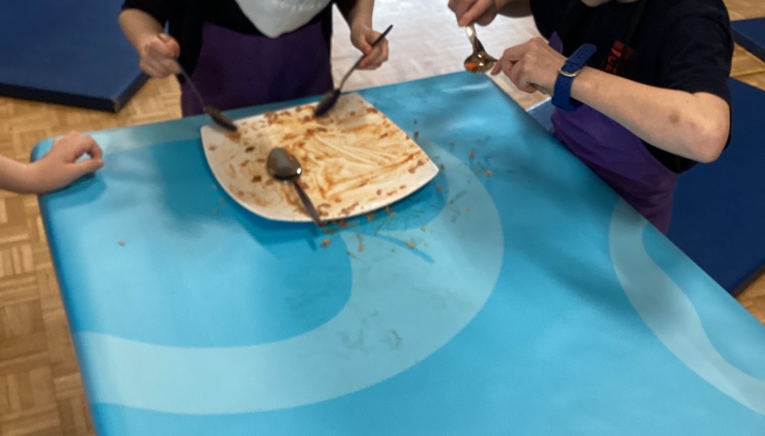 Lots of clean plates! Recipe to follow...