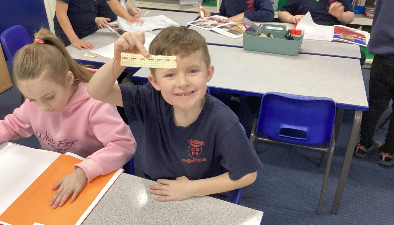 Learning to sew in DT