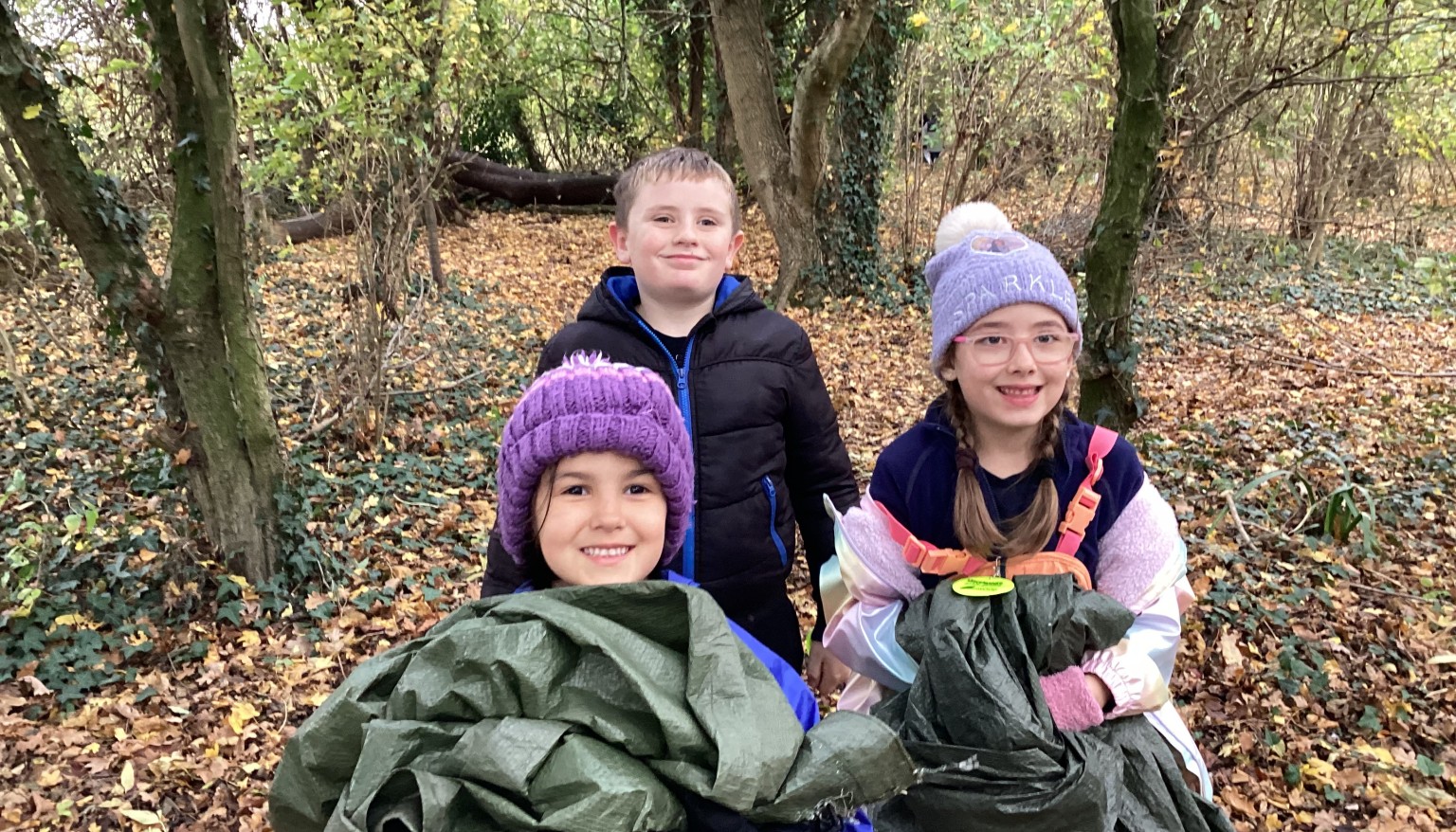 We had an awesome afternoon at forest school