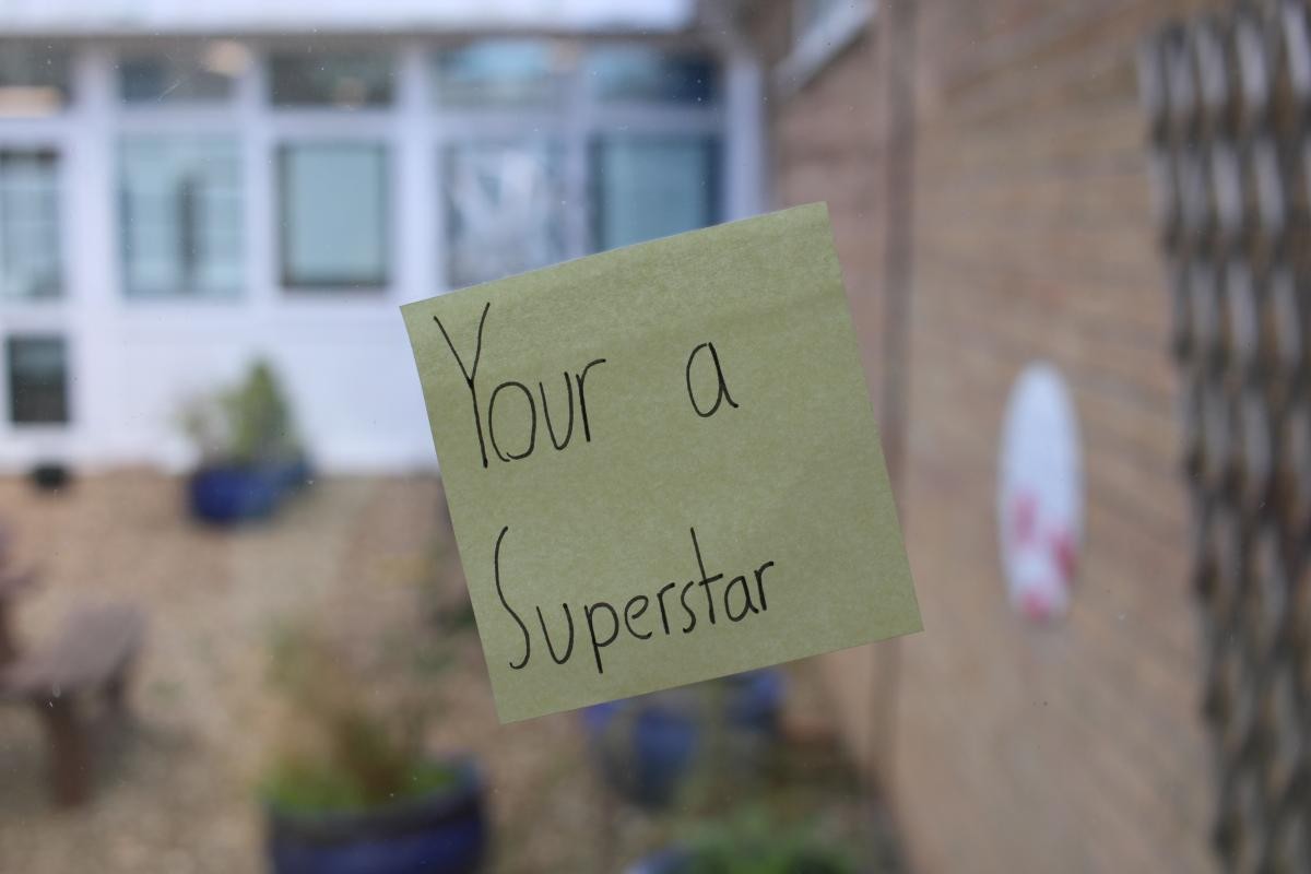 Our aim was to spread kindness and positivity! 