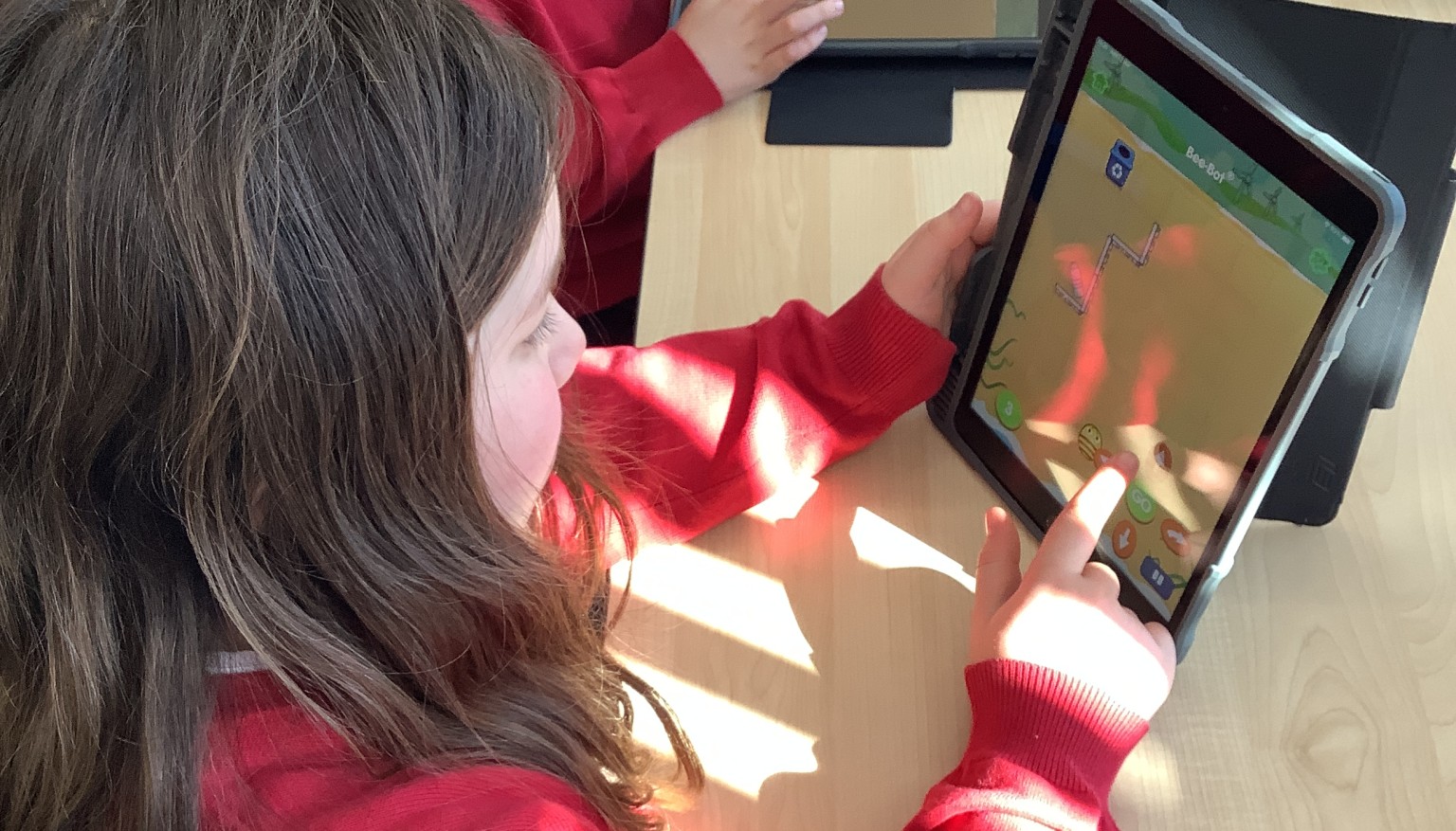 We have used algorithms to move Bee-Bots!