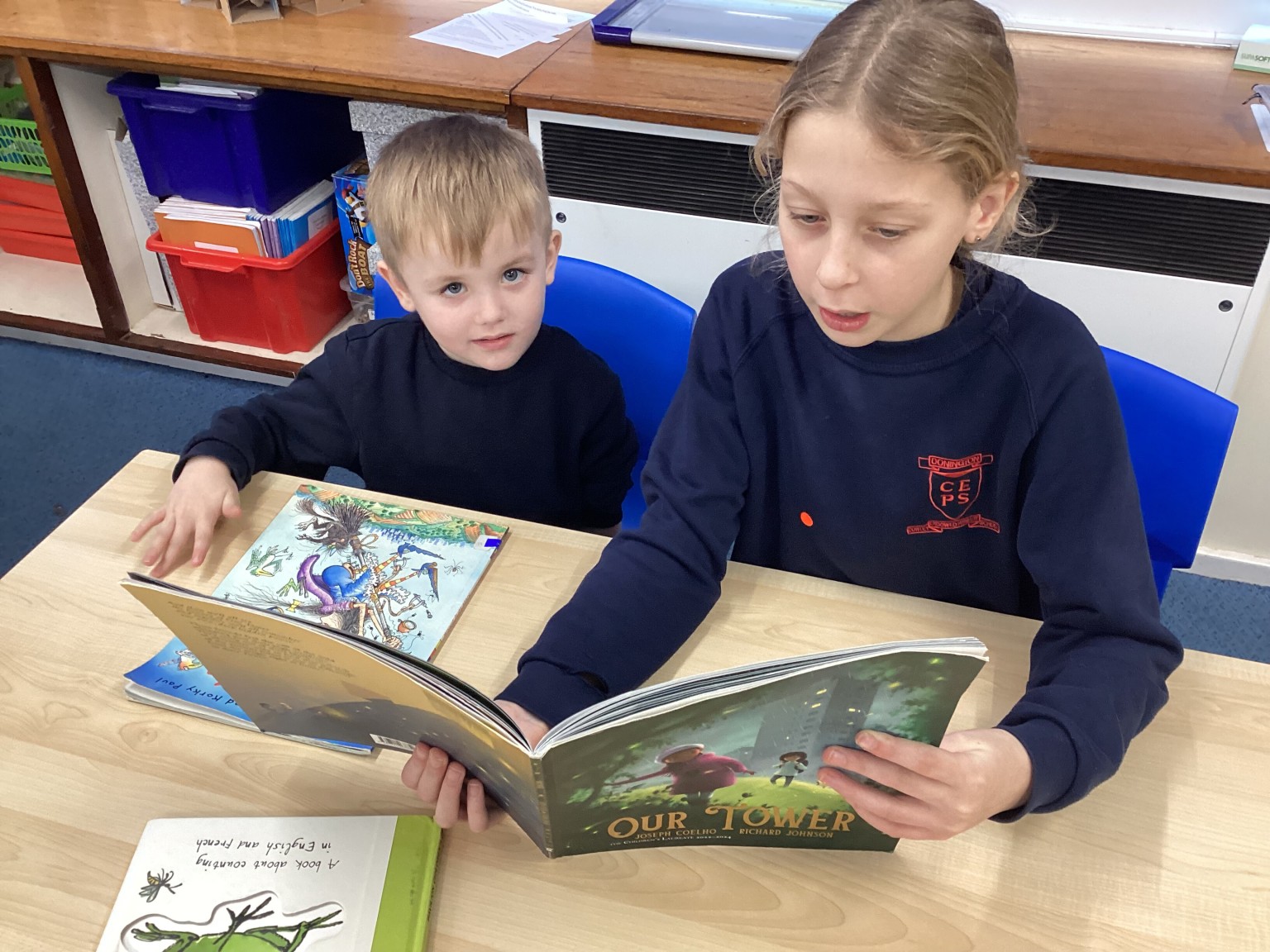 Shared Reading with Rabbits
