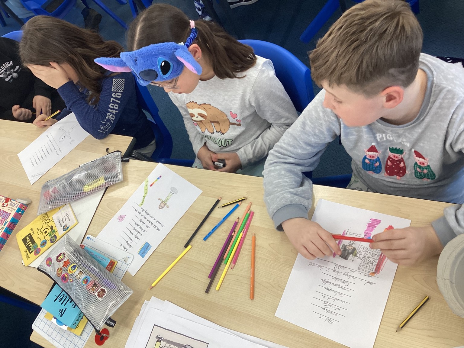 World Book Day - We created our own version of pages from the book "I Want a Dog"