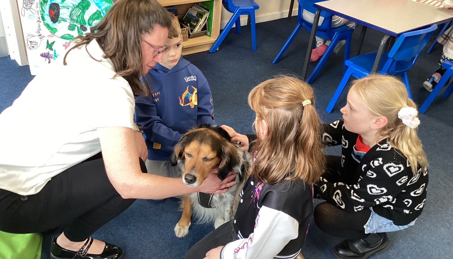 Arlo came to visit us on World Book Day