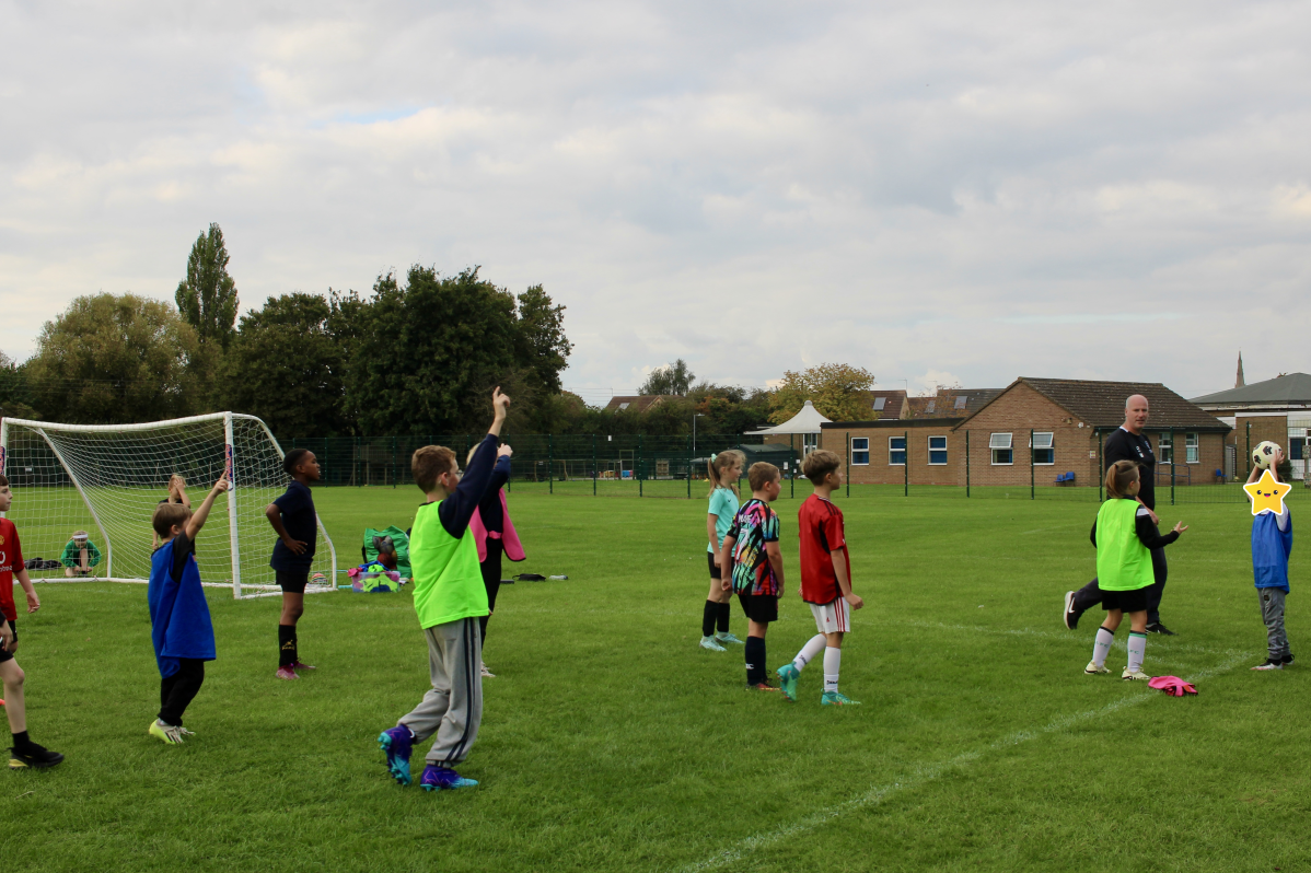 Football club - our football club is run by Mr Morris from Young Dons Football Club.