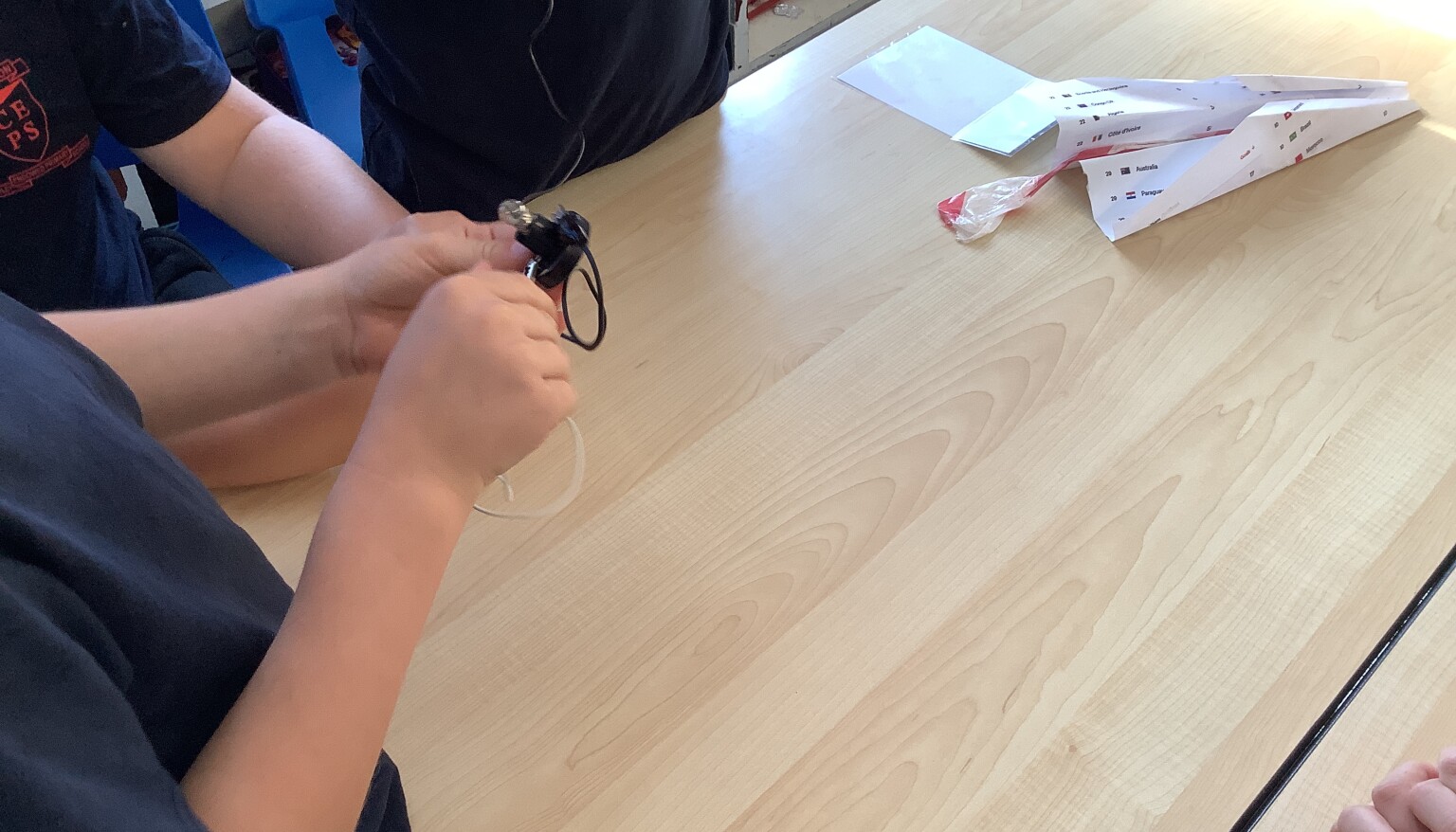 We enjoyed working as a group and problem solving with each piece of equipment!