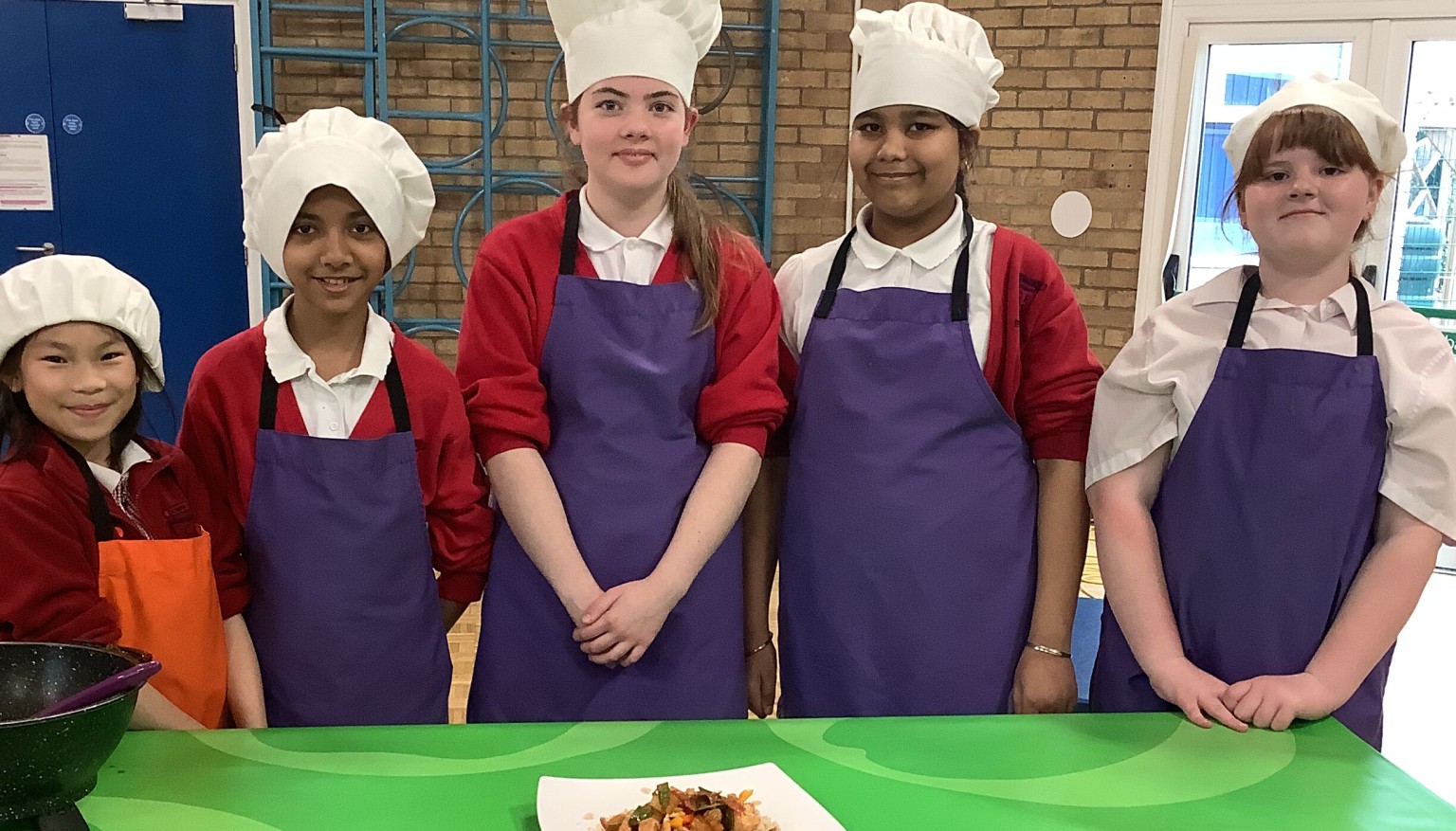 We learnt how to cook a new kind of food.