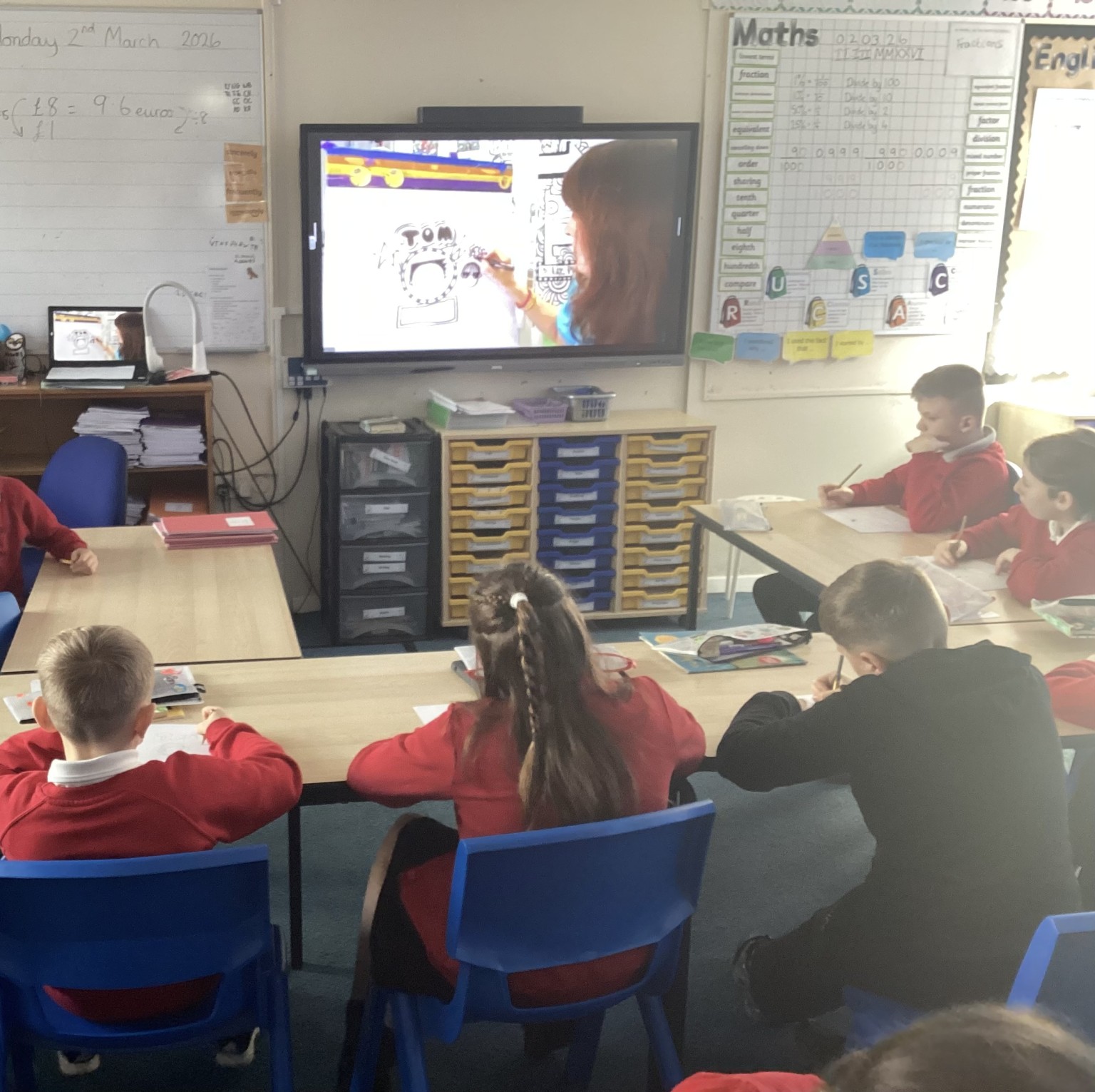 Author Visit and Draw Along with Liz Pichon