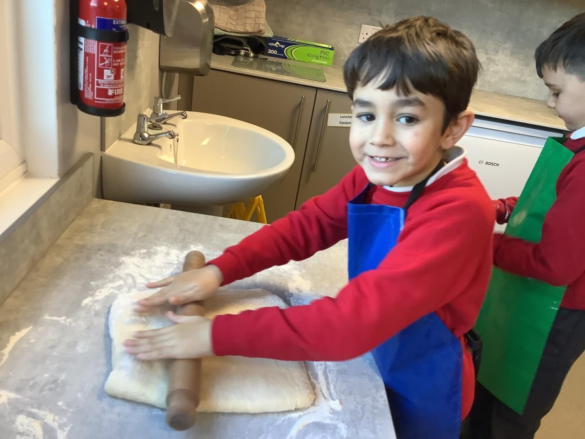 As part of our Expedition Europe topic, we have learnt about French food! Today we made some of our own croissants!