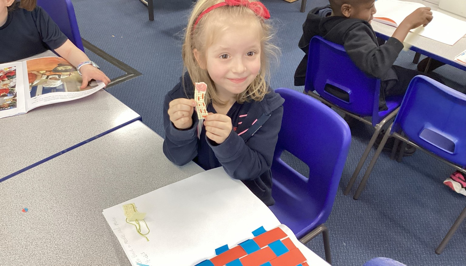 Learning to sew in DT