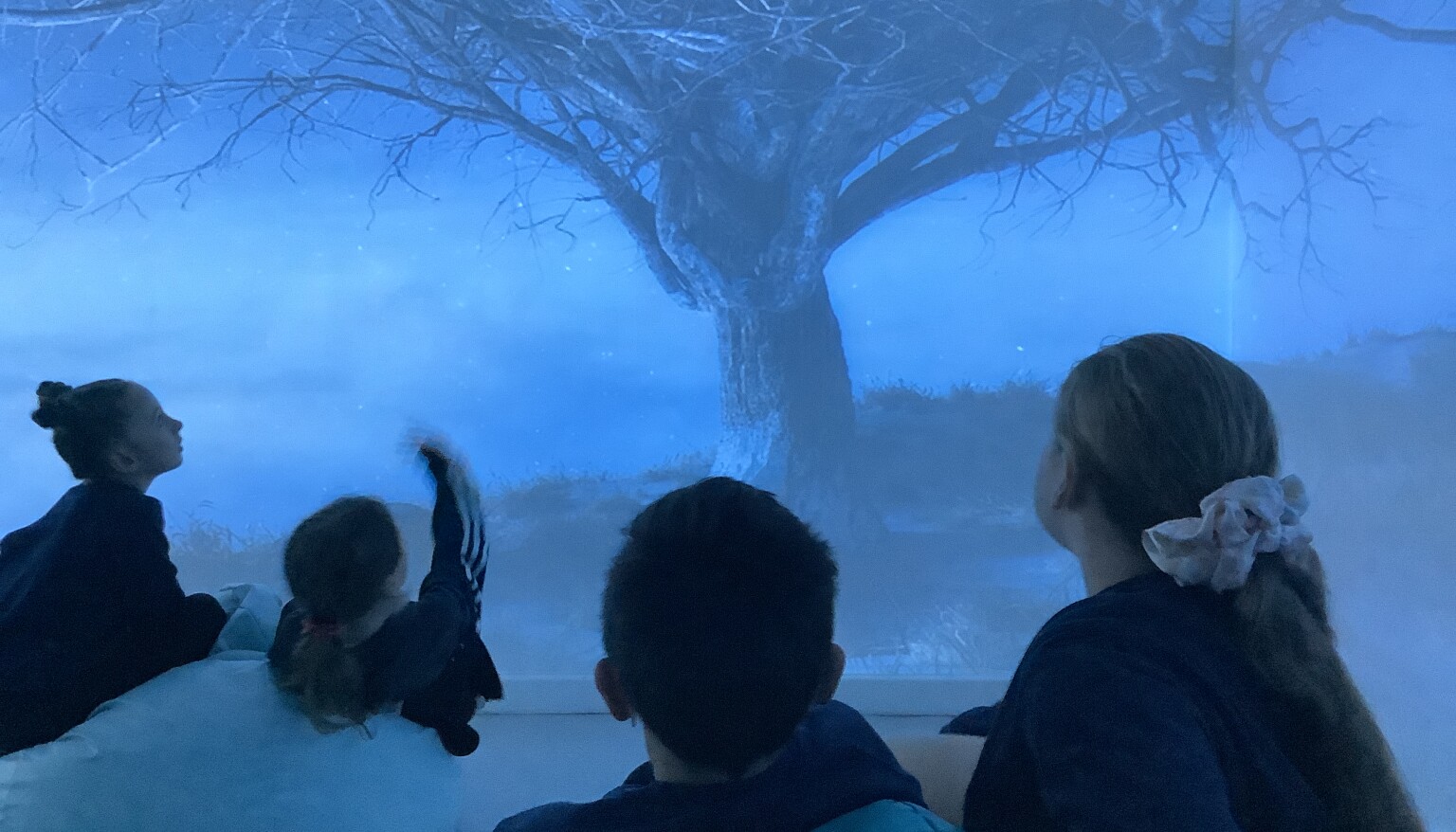 We used the immersive suite to build our voacbularly in preparation for writing a setting description.