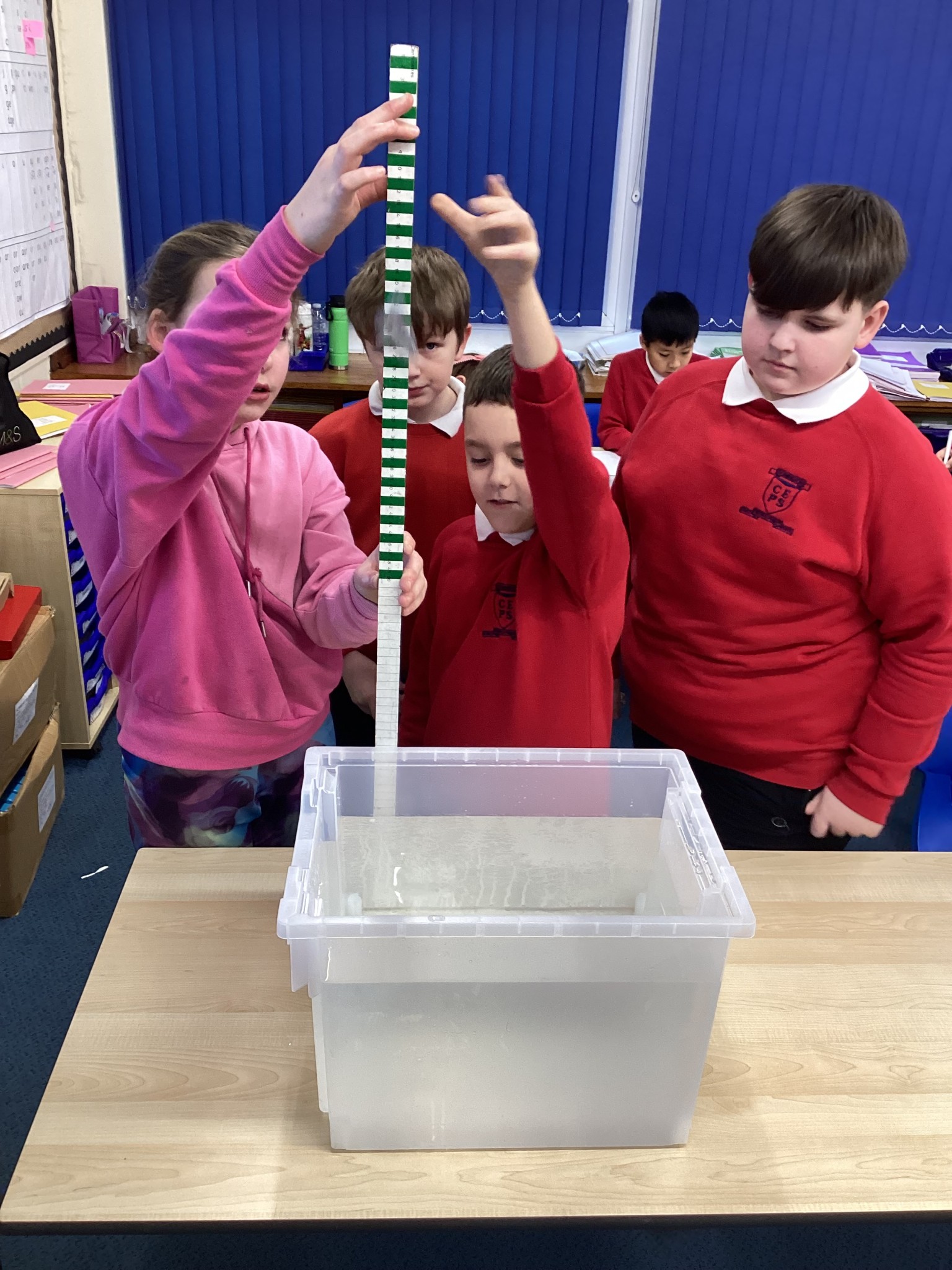 Science - We have been investigating water resistance.